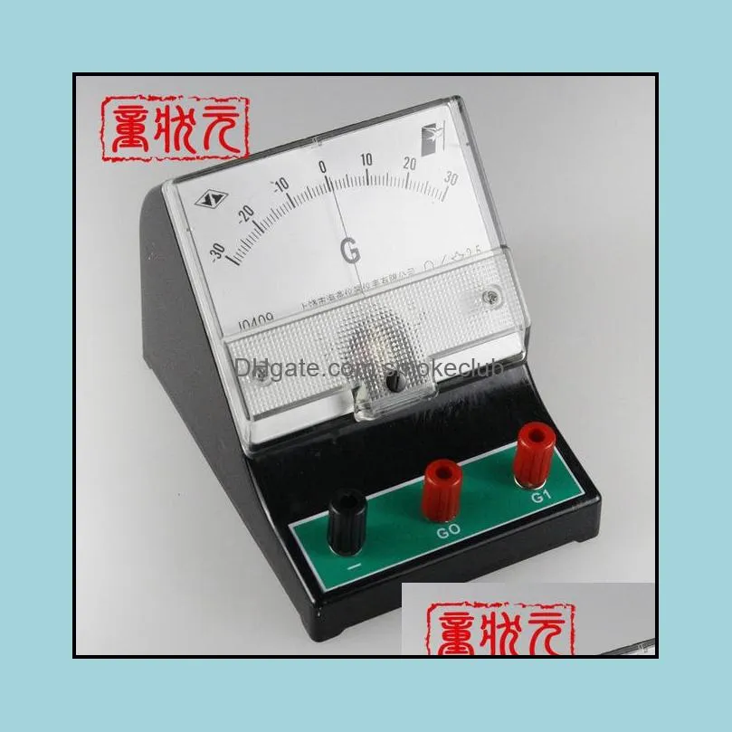 Wholesale-Sensitive Galvanometer G Ammeter Electromagnetic Induction Experiment Microammeter Physics Laboratory Equipment M-1221