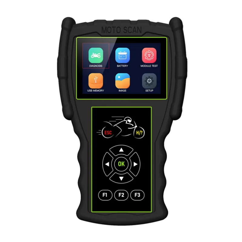 Newest JDiag M100 Pro Motorcycle Diagnostic Tool D87 D88 Function Scanner Simple Version Multi-Language For Brand Motorcycle Basic Model