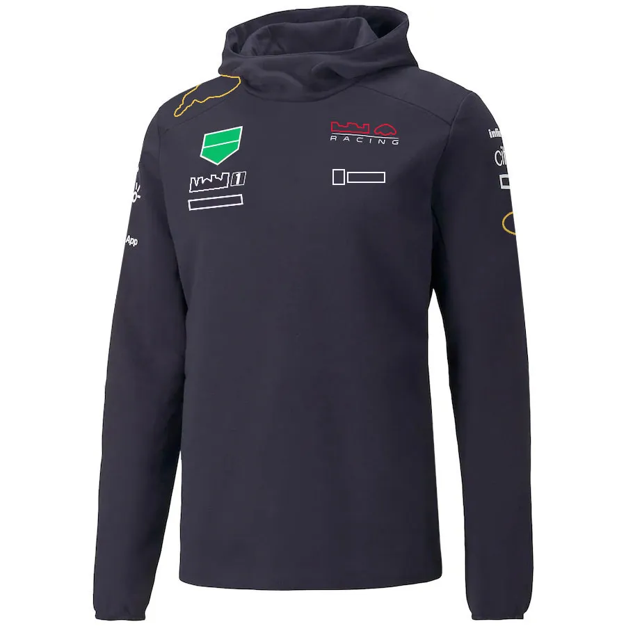 2022 Nuevo suéter del equipo F1 Fórmula Uno Equipo de carreras Traje de carreras Fans Suéter de lana fino para hombres Ropa de trabajo a prueba de viento cálida Customiza225s