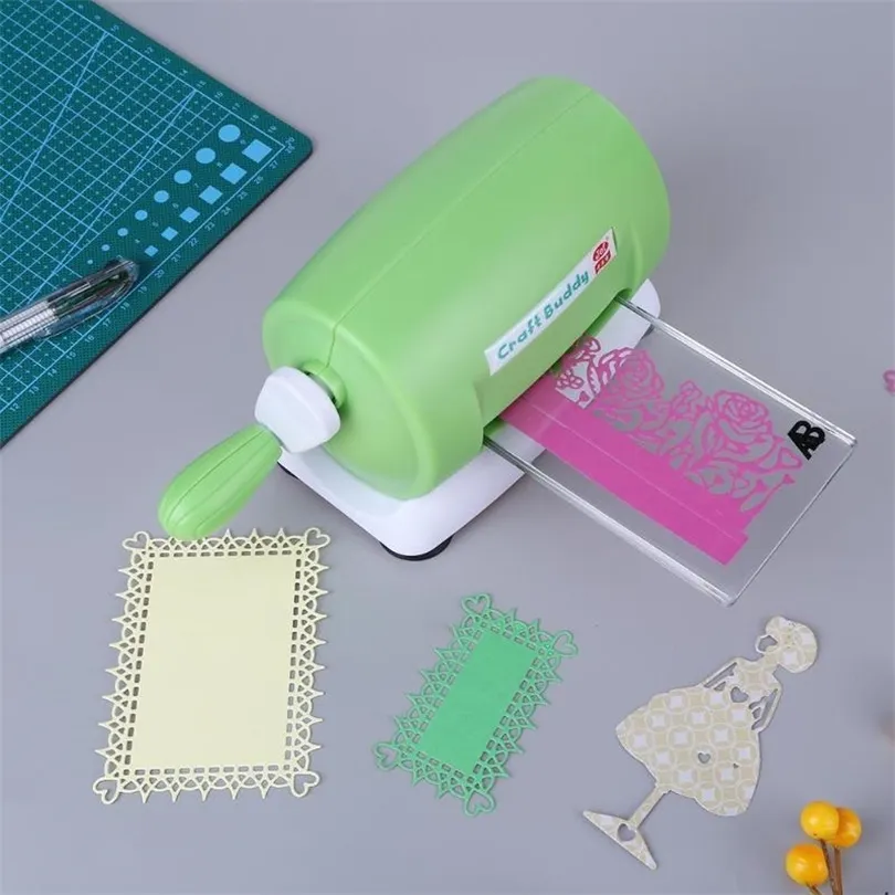 DIY Plastic Paper Cutting Embossing Machine Craft Scrapbooking Album Cutter Piece Die Cut Die-Cut Machine Craft Tools T200107