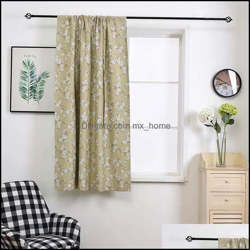 multi size blackout curtains window treatment blinds finished drapes printed window blackout curtain living room bedroom blind dbc