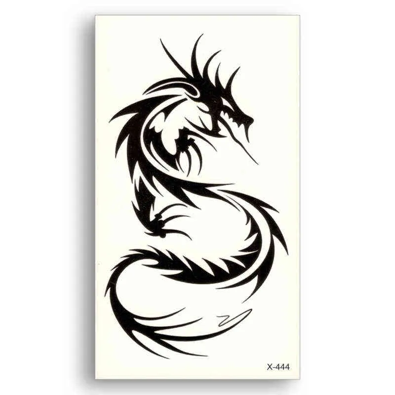 Black Dragon On White Background Stock Vector (Royalty Free) 103817177 |  Shutterstock | Black dragon tattoo, Dragon tattoo images, Dragon silhouette