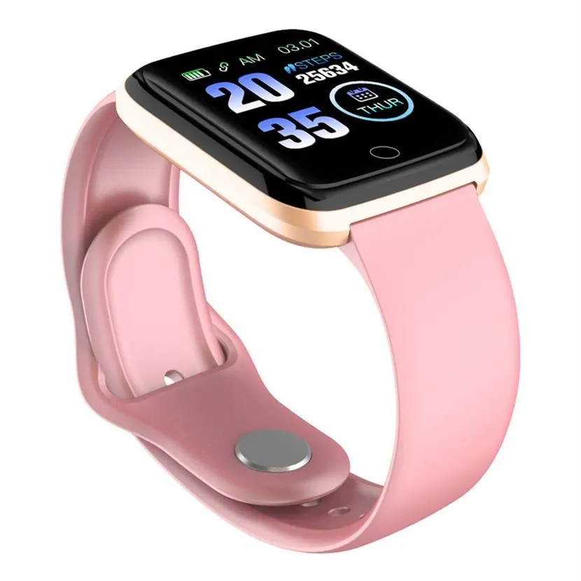 Waterproof Fitness Tracker Smart Watch Watch Band Watch Watch Sport Pavatore Sleep Tracker Smartwatch Monitor per la frequenza cardiaca per iOS e243Y