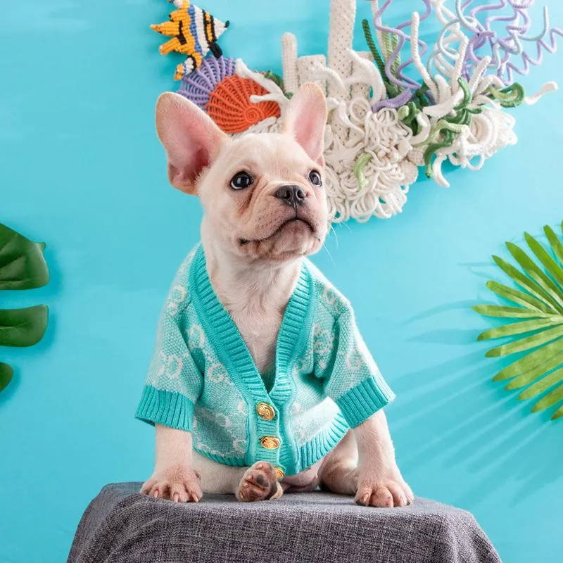 Köpek Giyim Pet Sweater Gökyüzü Mavi Gelgit Marka Kıyafetleri Sıcak ve Rahat Sonbahar Kış Giysileri Köpekler için Erkek Polar Tulum Homedog