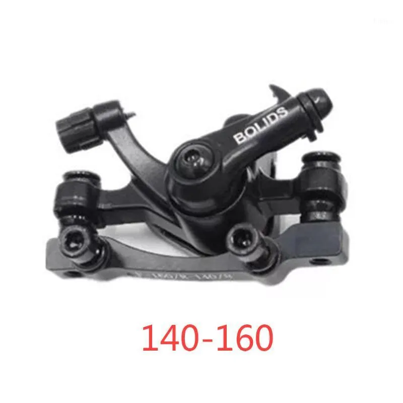 Bike Brakes Rustproof Mechanical Aluminium Alloy Heat Dissipation Mountain Bicycle Cycling Stable Safety Riding Front Rear Disc Brake