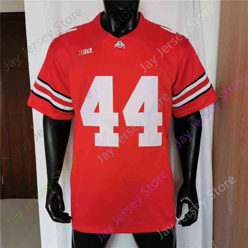 NCAA College Ohio State Buckeyes Football Jersey C.J. Stroud Chris Olave Garrett Eddie George Fields Wilson Teague III Julian Fleming J.T. TUIMOLOAU Jack Sawyer