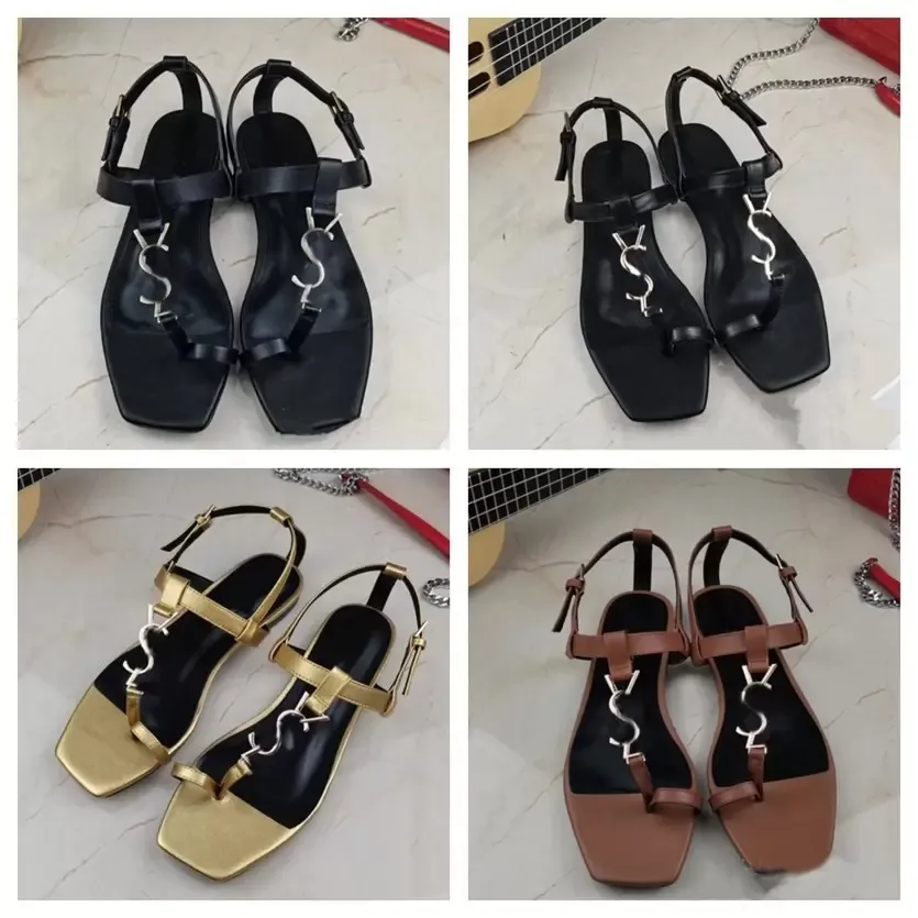 Tribute flat sandals in patent leather hotsell