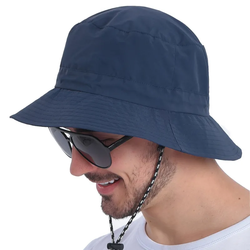 Feicui unisex sommar utomhus hink hatt för män snabb torr förpackbar boonie hatt uv skydd sol hatt fashing camping vandring hattar