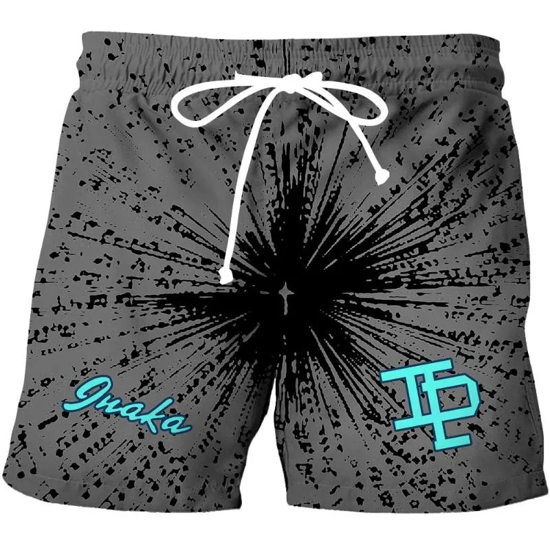 Herrshorts badkläder herrbad snabb torr surf strand sport kvinnors gym Bermuda badkläder för män