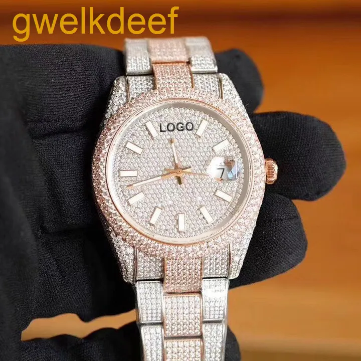Speciale sconto contatore orologi di lusso all'ingrosso marca cronografo donna mens reloj diamante orologio automatico meccanico edizione limitata GMKC