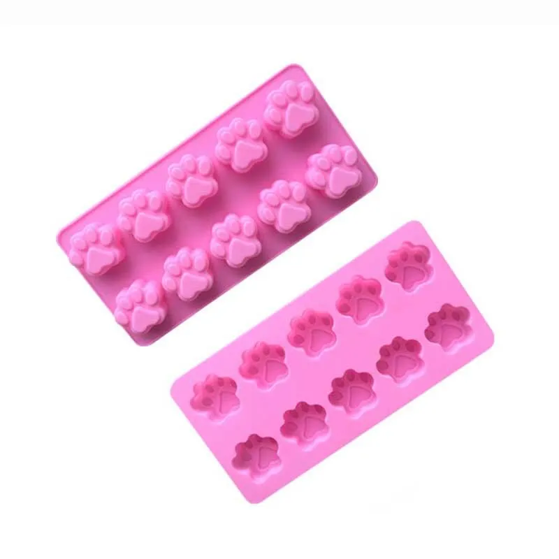 Baking Moulds Creative Cat Claw Chocolate Mold DIY Jelly Mold Lovely Biscuit Molds