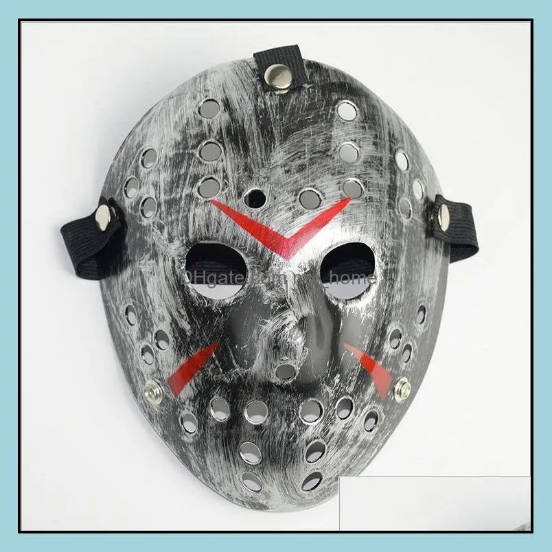Jason Voorhees Mask Adults Masquerade Skull Masks Paintball Movie Mask Scary Halloween Costume Cosplay Festival Party Masks GGA2457