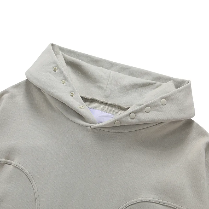 Unisex Oversized Oversized Fleece Hoodie Casual Hip Hop