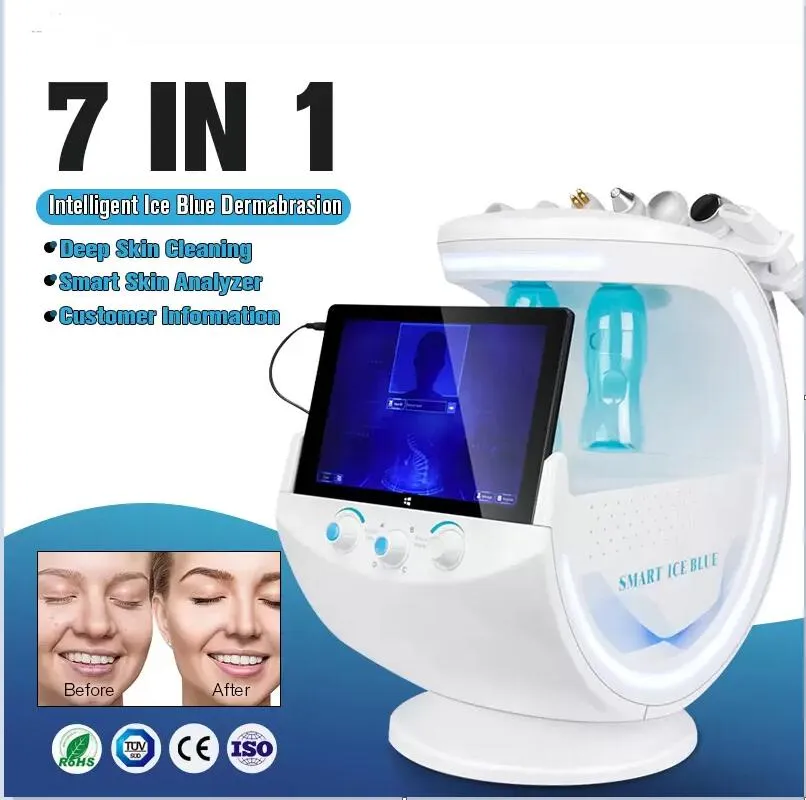 Powerful Hydra facial Dermabrasion Oxygen Jet skin analysis Machine Suitable For Acne Treatment face rejuvenation wrinkle removal Whitening Anti Aging hydra