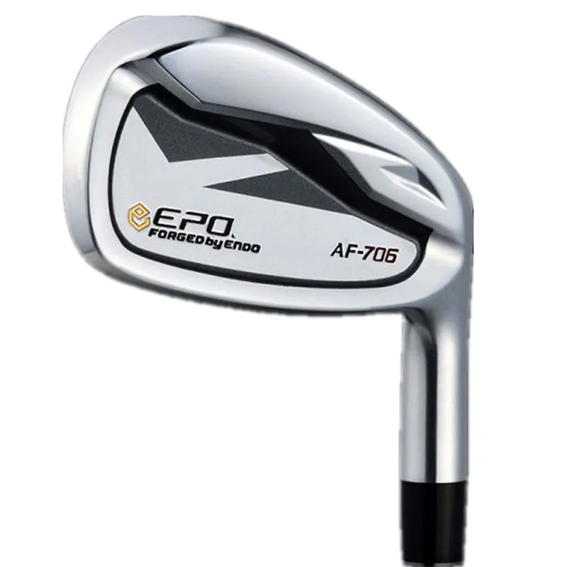 Mężczyźni praworęczne kluby golfowe AF-706 Golf Irons Zestaw 5-9 P A Iron Club R/S Flex Steel lub Graphit Salk