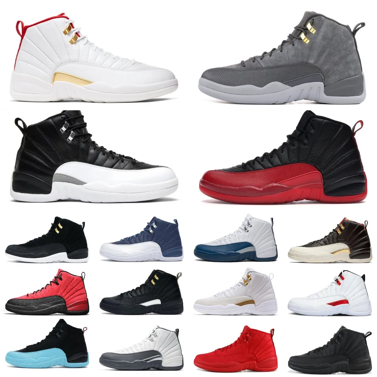 2022 NEW Stealth 12s Basketball Shoes Jumpman 12 Hyper Royal Playoffs Royalty Taxi Flu Game Twist Utility Low Easter Mens Trainers Dark Concord Wings Sneakers