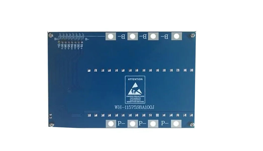 Integrated Circuits 7S 100A 25.9V 29.4V li-ion BMS PCM battery protection board with balancing for LicoO2 Limn2O4 24V li battery
