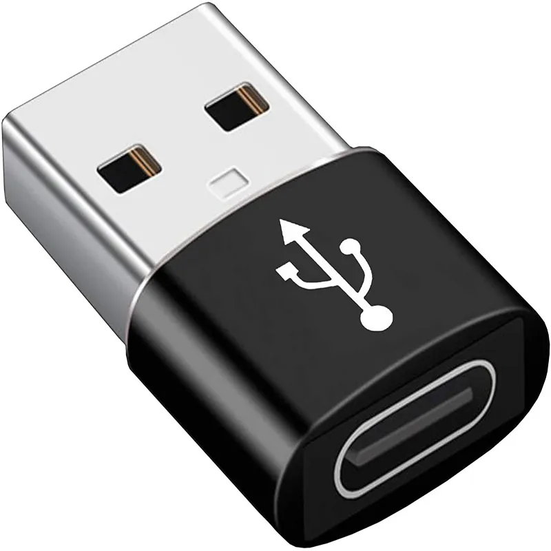 USB 3.0 Um homem para USB 3.1 Tipo C Adaptador de conectores feminino Tipo C Transferência de dados de carregamento padrão