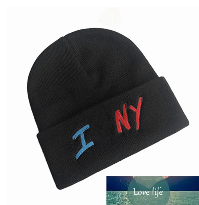 Knitted Hat Autumn and Winter Ch Warm Wool Hats Green Sex Letter Embroidery Men's Fashionable Outdoor Pullover Beanie cap Women