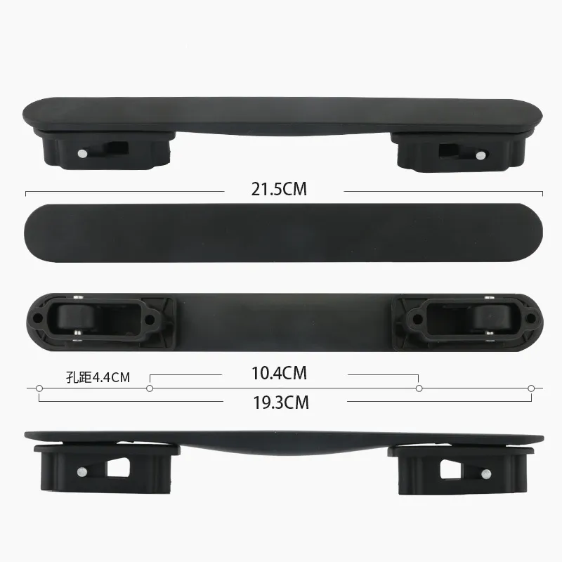 DHgate Replacement Suitcase Handle Travel Luggage Handle Repair Parts Black Faux Leather Carry Handles Bags Luggage Accessories