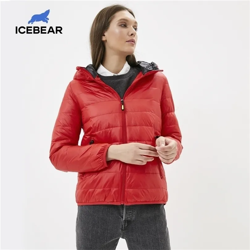 Women Lightweight Down Jacket Stylish Casual Spring Jacket Brand parka GWY19151D 201127