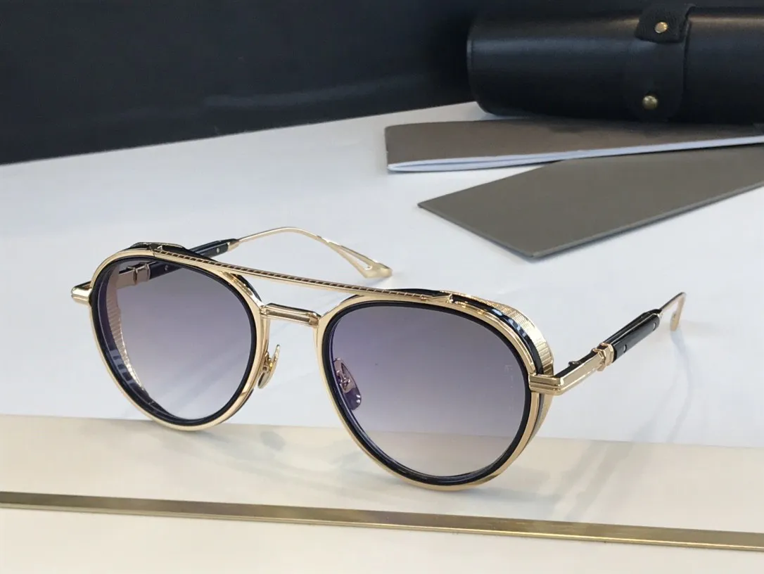 A DITA EPILUXURY 4 Topp högkvalitativa solglasögon för män retro lyx varumärkesdesigner kvinnor solglasögon modedesign bästseller pilotglasögon med låda