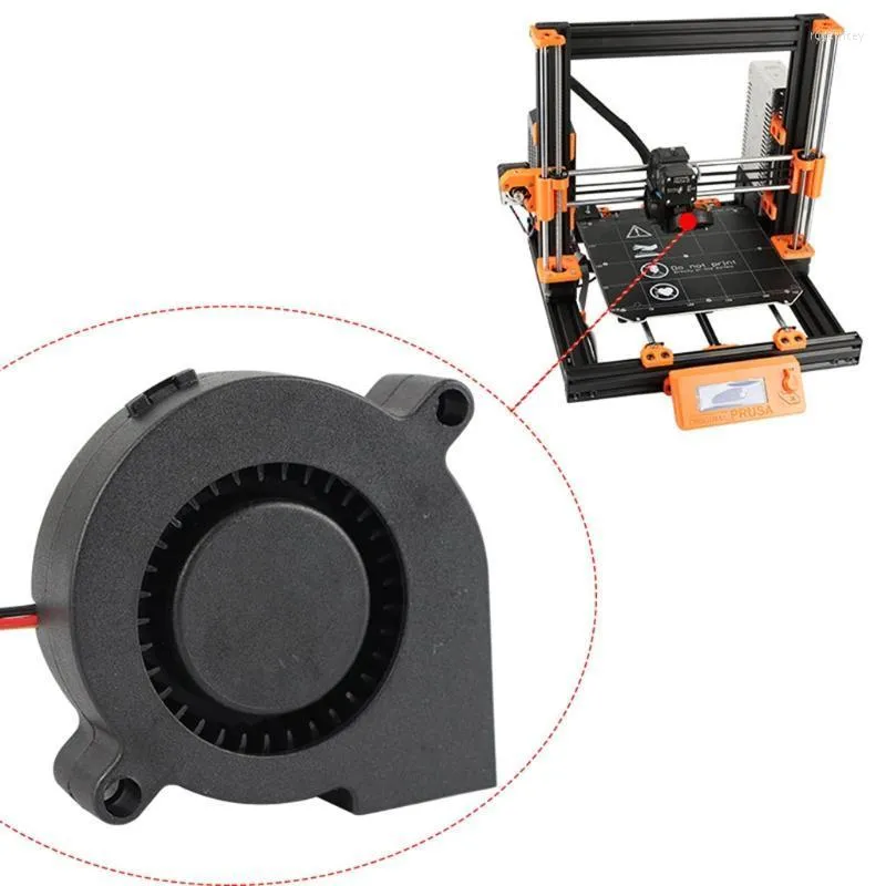 Impressoras de 2pin Ball/manga rolamento do ventilador Turbina de resfriamento sem escova Blower 1.97x1.97in hidráulico resfriador de resfriadores impressores ROGE22