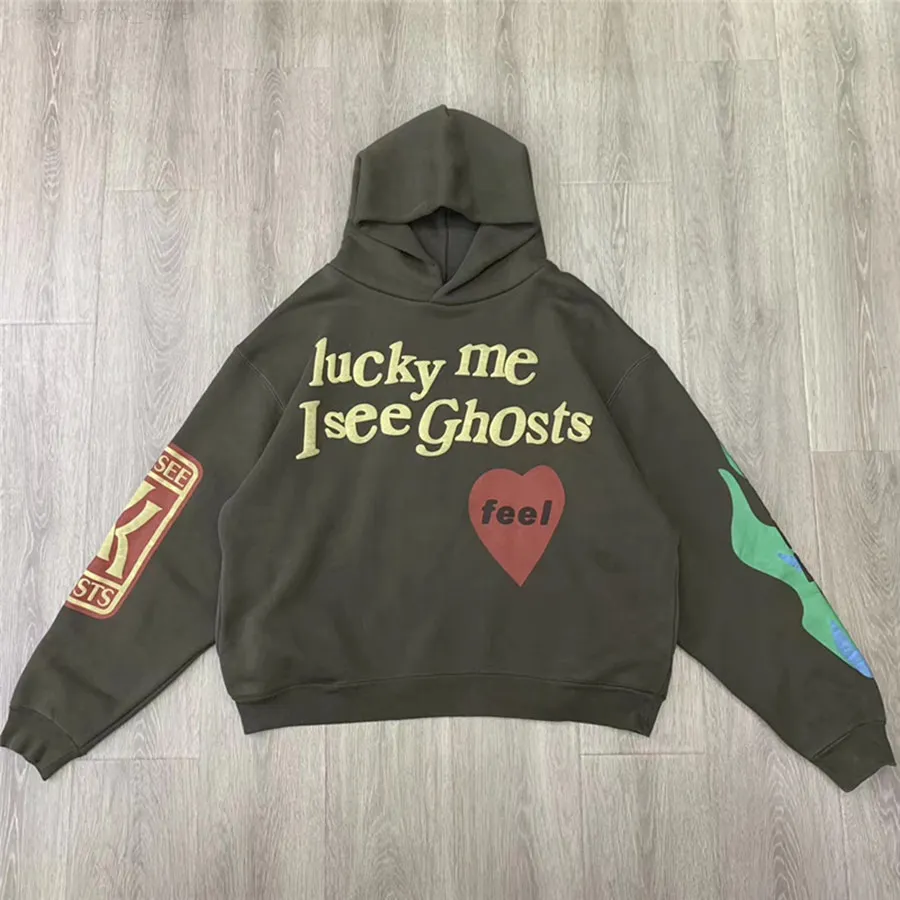 Autumn Winter New West Kids Se Ghost Women Men Hoodies Sweatshirts High Quality Lucky Me I Ghosts Hoodie Pullover