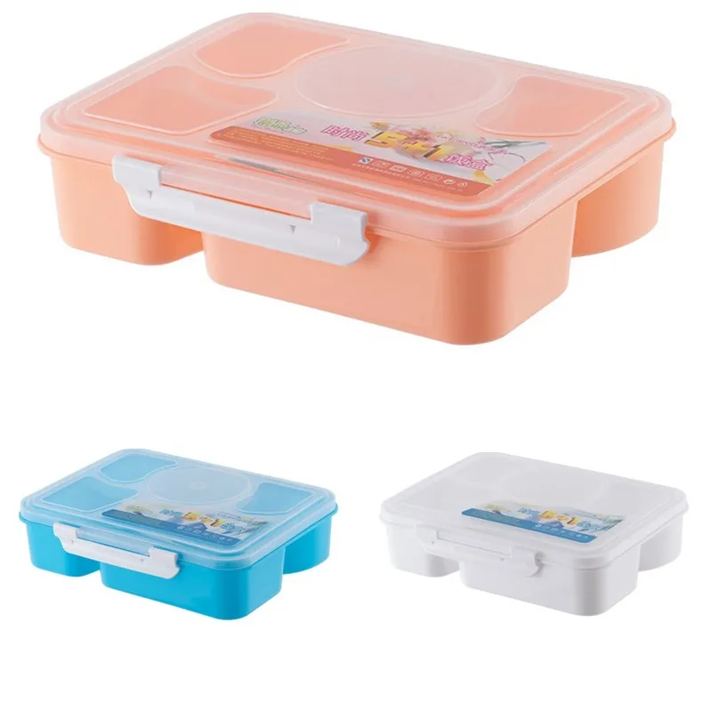 Draagbare magnetron lunchboxen fruitvoedselcontainer opbergdoos buiten picknick lunchbox Bento Box 20220610 D3