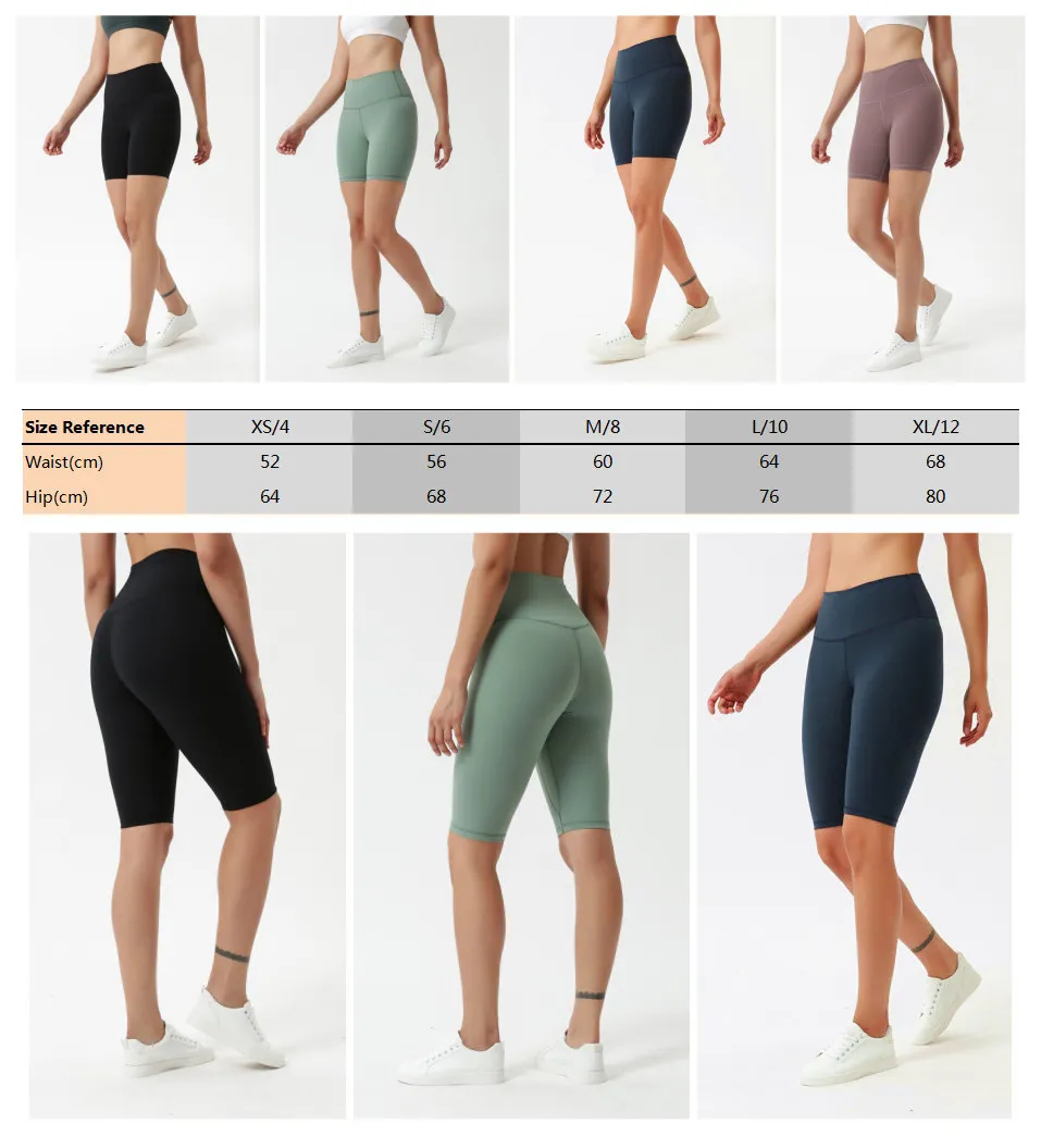 Hoge taille workout biker running yoga zachte stretch atletische zomershort met minizakken voor dames meisjes