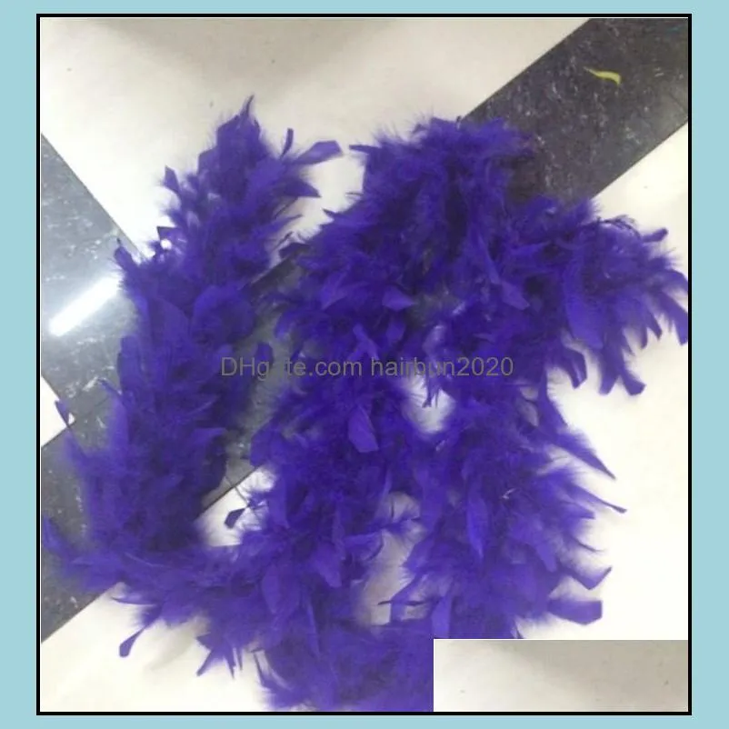 Other Event Festive Party Supplies Home Garden Drop Delivery 2021 Turkey Large Chandelle Marabou Feather Boa Wedding Ceremony Boas White