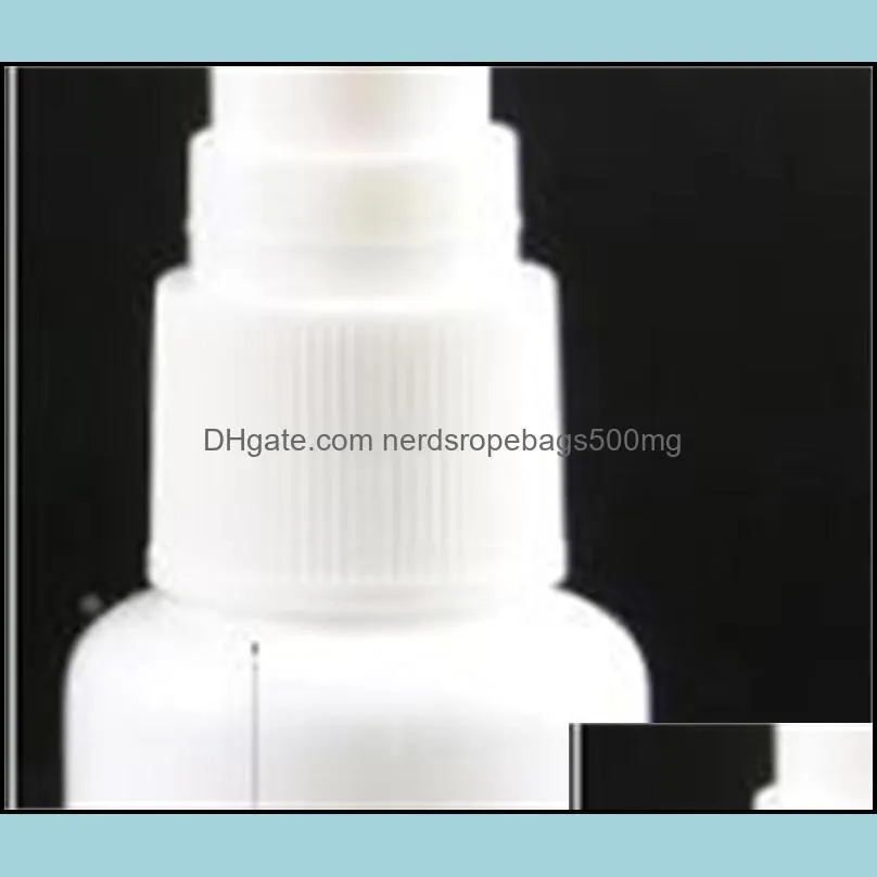 Plastic Nasal Spray Bottle with Pump Sprayer PE Spray Bottle 10ml 20ml 30ml 50ml Refillable Bottles 141 V2