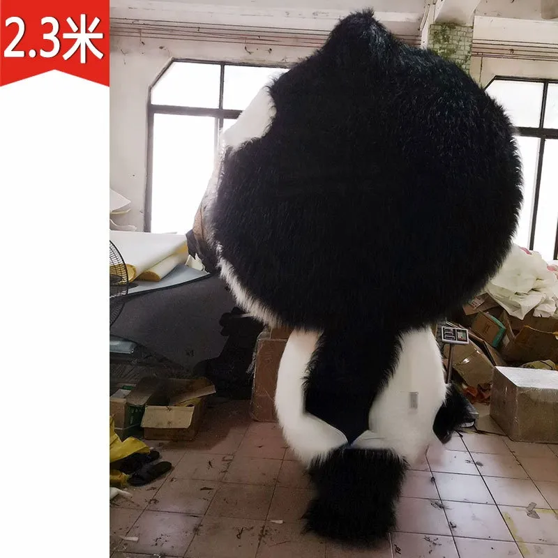 Costume da bambola della mascotte Abbigliamento gonfiabile Panda Abbigliamento per bambole del fumetto Persone Animali che camminano Prestazioni Costume per eventi su larga scala