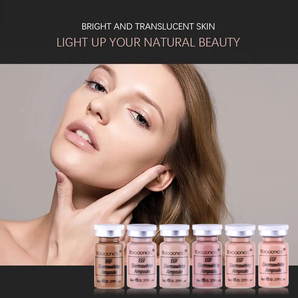 أدوات المكياج 12pcs مستحضرات التجميل الكورية بقاء BB Cream Glow Ampoule Serum Mesowhite Serum لتبييض علاج حب الشباب المضاد للشيخوخة