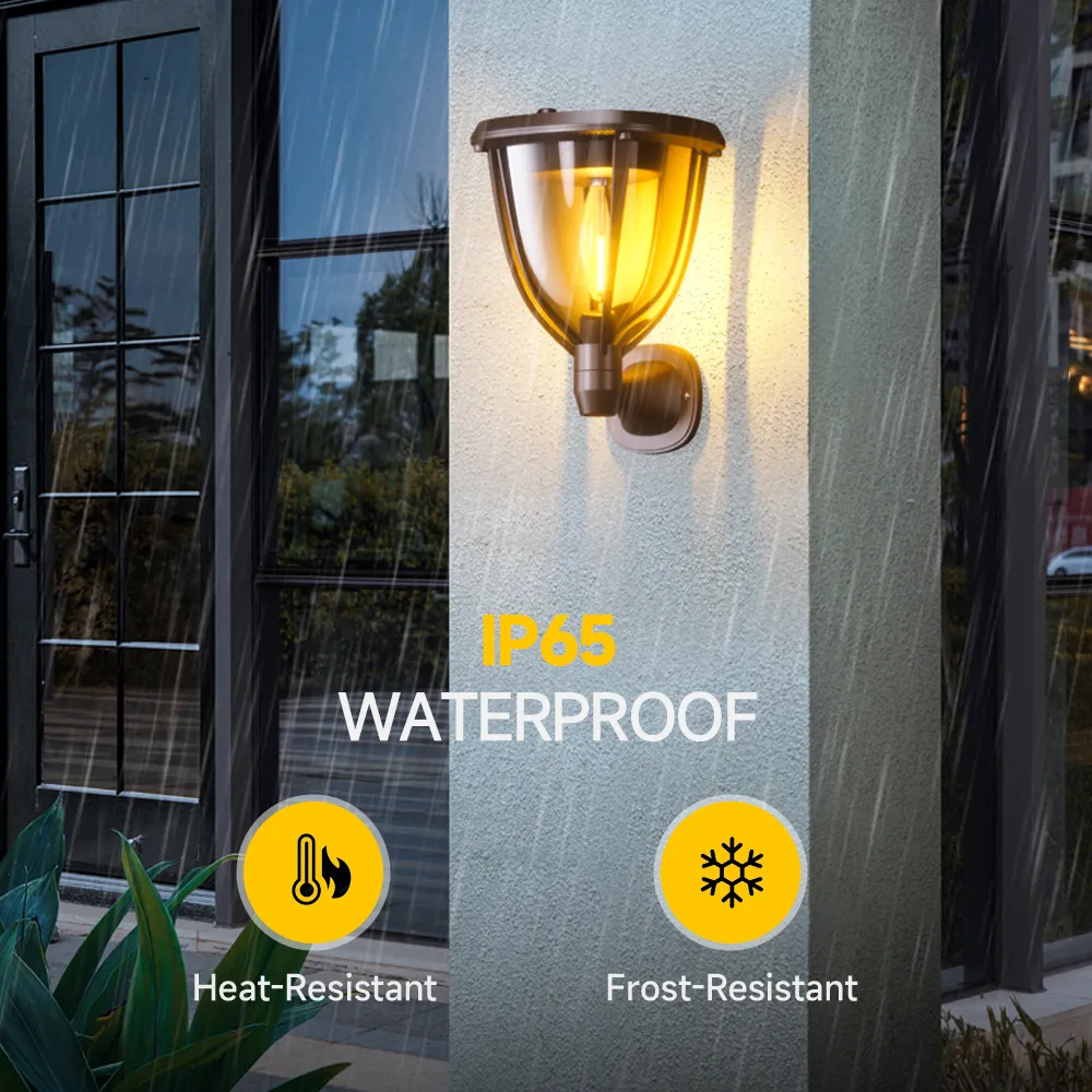 Decorative solar wall lights new arrivals