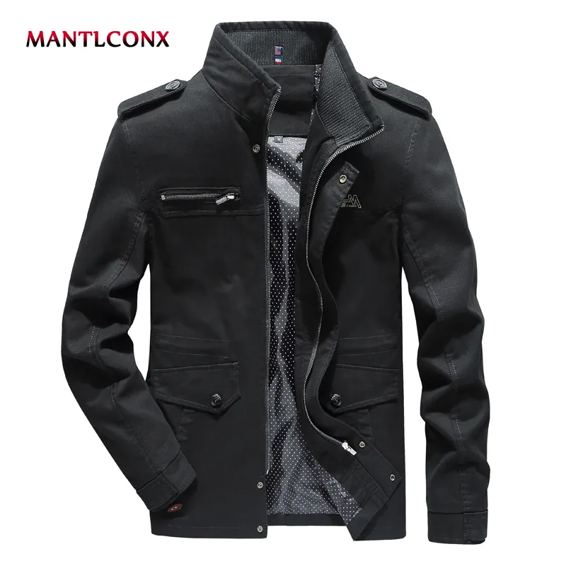 Mantlconx Casual Jacket Men Spring Fashion Stand Collar Male Jacket Mens Jacks and Coats Man Brand Offer Weer Mens Clothing 201104