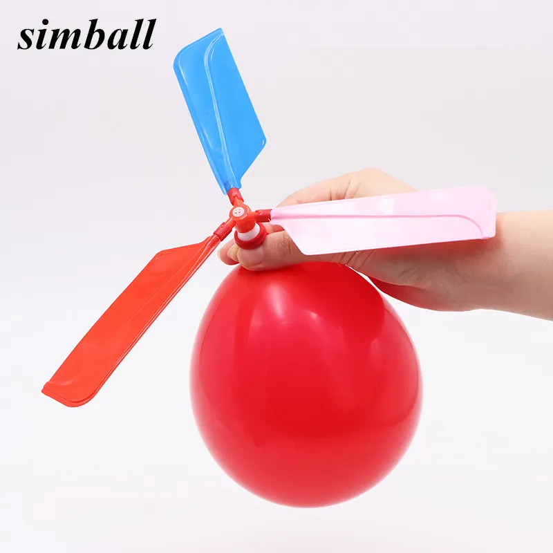 3 Stück Latex Flugzeug Hubschrauber Luftballons Spielzeug für Kinder Geburtstagsgeschenke Partyzubehör Umweltschutz Materialproduktion 220815