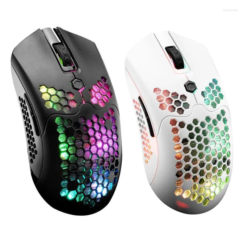 Acheter Souris de jeu sans fil, Rechargeable, 3 modes, rvb, Esports, pour  ordinateur ergonomique, 2.4ghz, Bluetooth, avec récepteur Usb