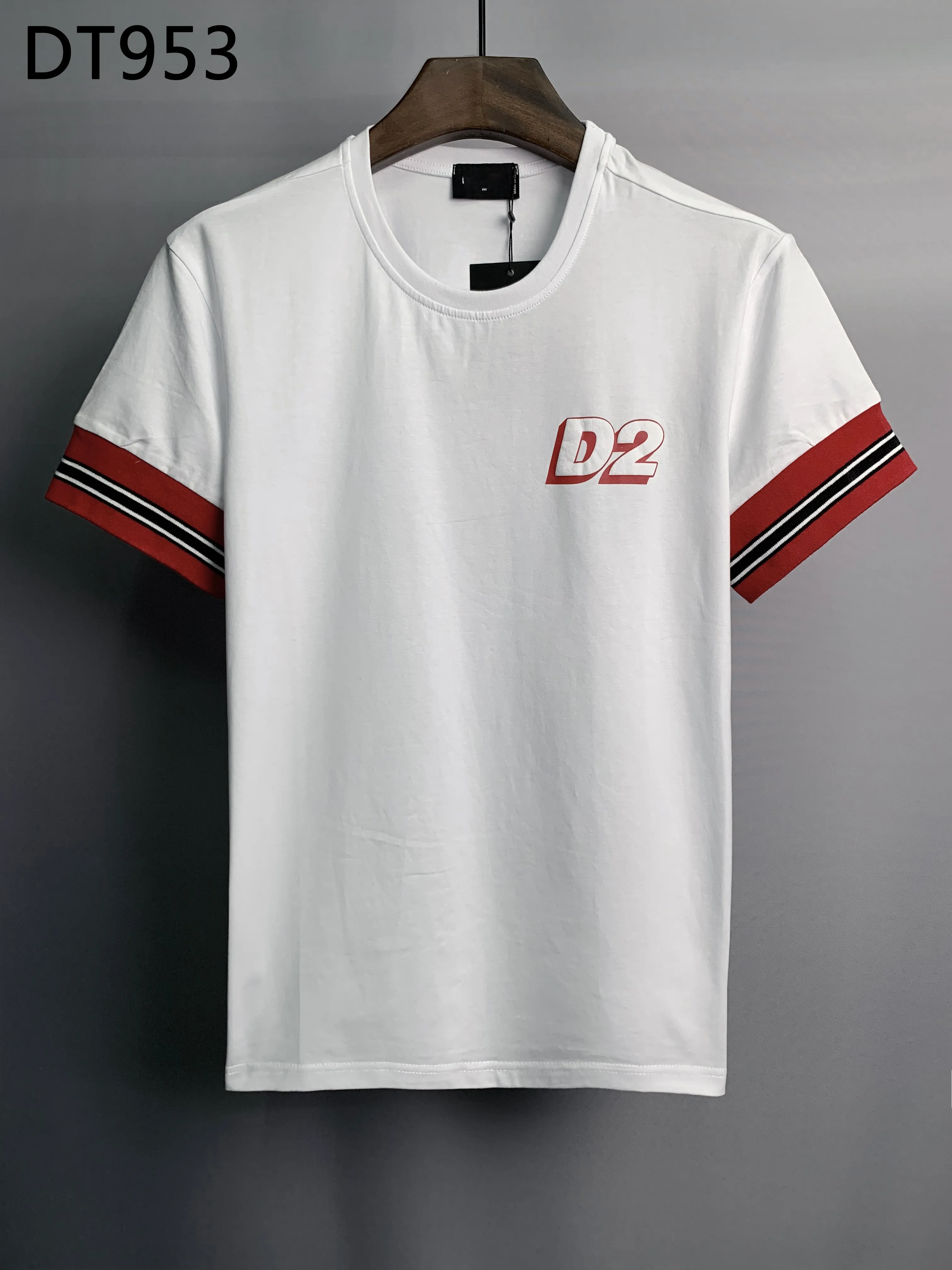 T-shirt D2 New Mens Designer Parigi moda Magliette T-shirt estiva Uomo Alta qualità 100% cotone Taglia asiatica M-XXXL DT9531