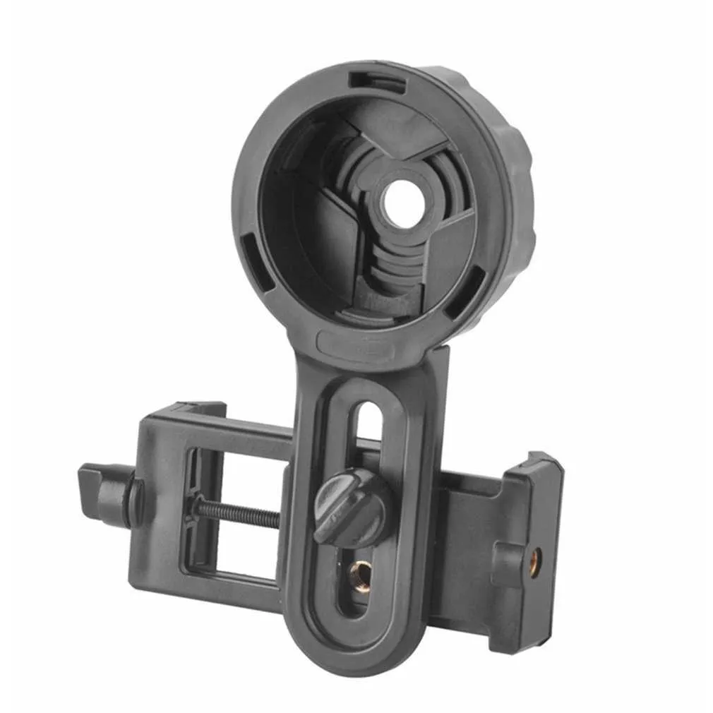 Universal Outdoor Monocular Telescope Mobile Phone Holder Camera Video Clip Photography Adapter Clip Mount Bracket