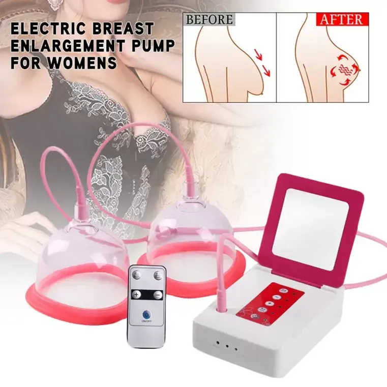 Slimming Machine Vacuum Cups Breast Enhancer Machine Breast Electric Enlargement Pump Massager Therapy Device Lifting Beauty Care