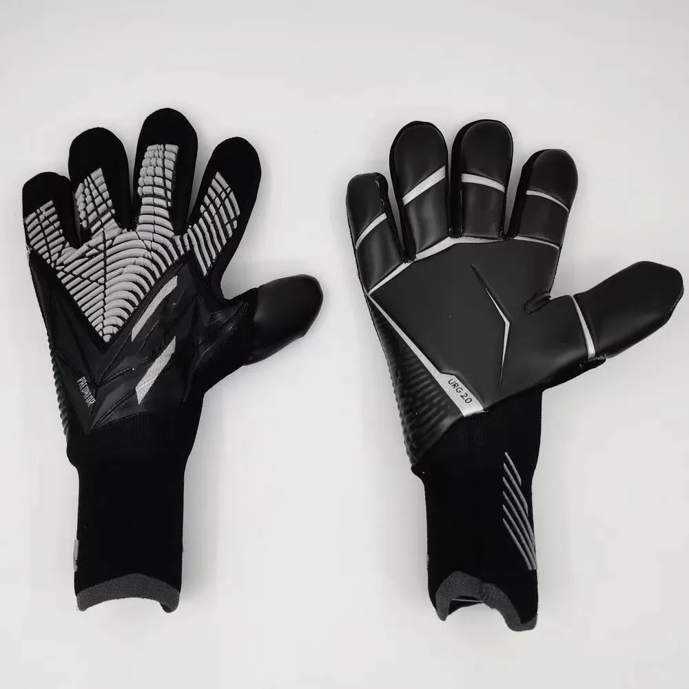 2022 new Men`s Football Goalkeeper Gloves Thickened Full Latex Foam Professional Training No Finger Guards