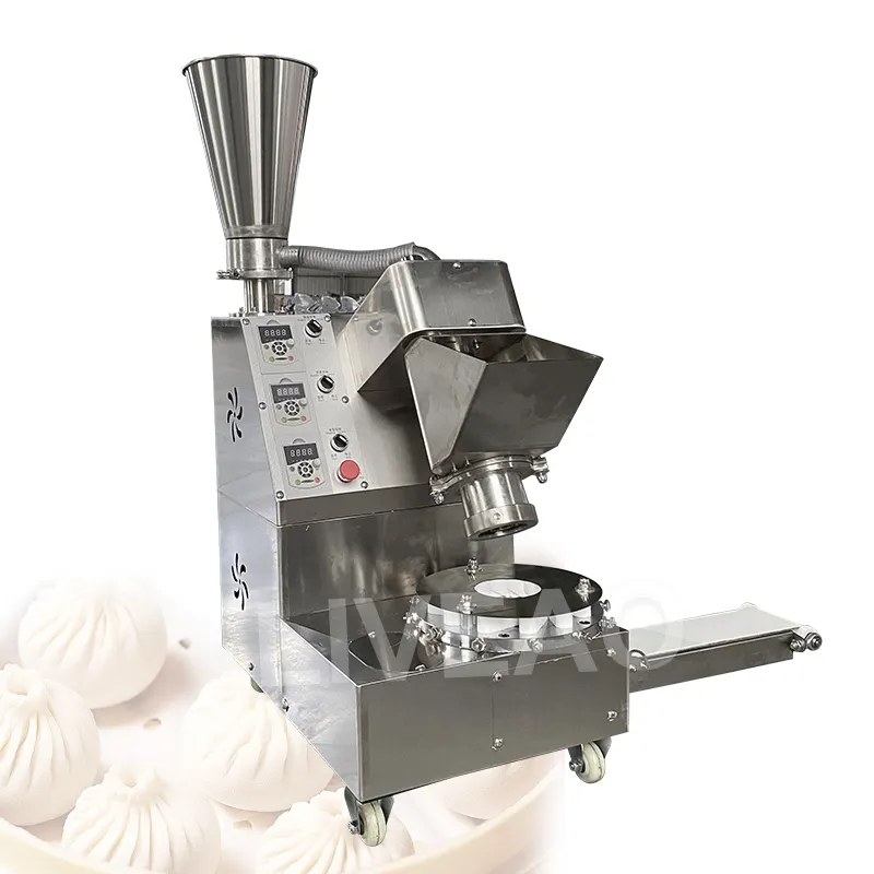 Machine de remplissage automatique Baozi cuisine taille et épaisseur réglables fabricant de petits pains cuits à la vapeur