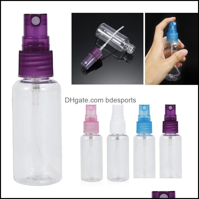 Liquid Soap Dispenser 10ml 20ml 30ml 60ml 100ml Refillable Spray Bottle Empty Cosmetic Containers Plastic Atomizer Portable Travel Perfume