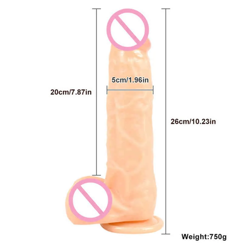 NXY DILDOS Feminino Masturbator Copo Copo de Copo Pênis de espessura Anal Anal Produtos de sexo adulto falso 220601