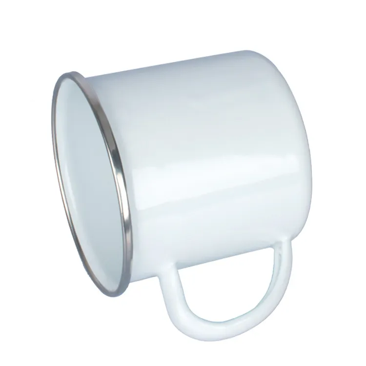 12oz Sublimation Enamel Mugs White Unbreakable... From Qiqiseller, $2.44 |  DHgate.Com
