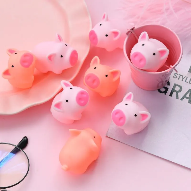 UPS Mochi Squishy Piggy Animal decompressie Speelgoed Kawaii Squishies Party Gunsten Cadeaus voor Kinderen Stress Relief Squeeze Fillers