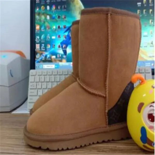 2022 hot selling trendy L U 2 in 1 women's boots 58250 short snow boots KEEP WARM BOOTS