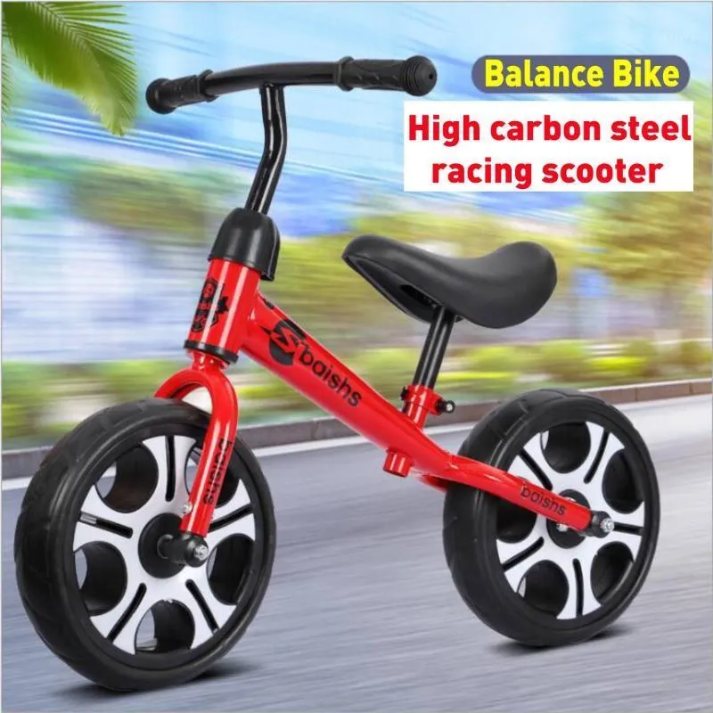 Bébé Balance vélo enfants marcheur vélo tour sur jouets deux roues cadeau pour les enfants de 2-6 ans apprenant la marche course coulissante