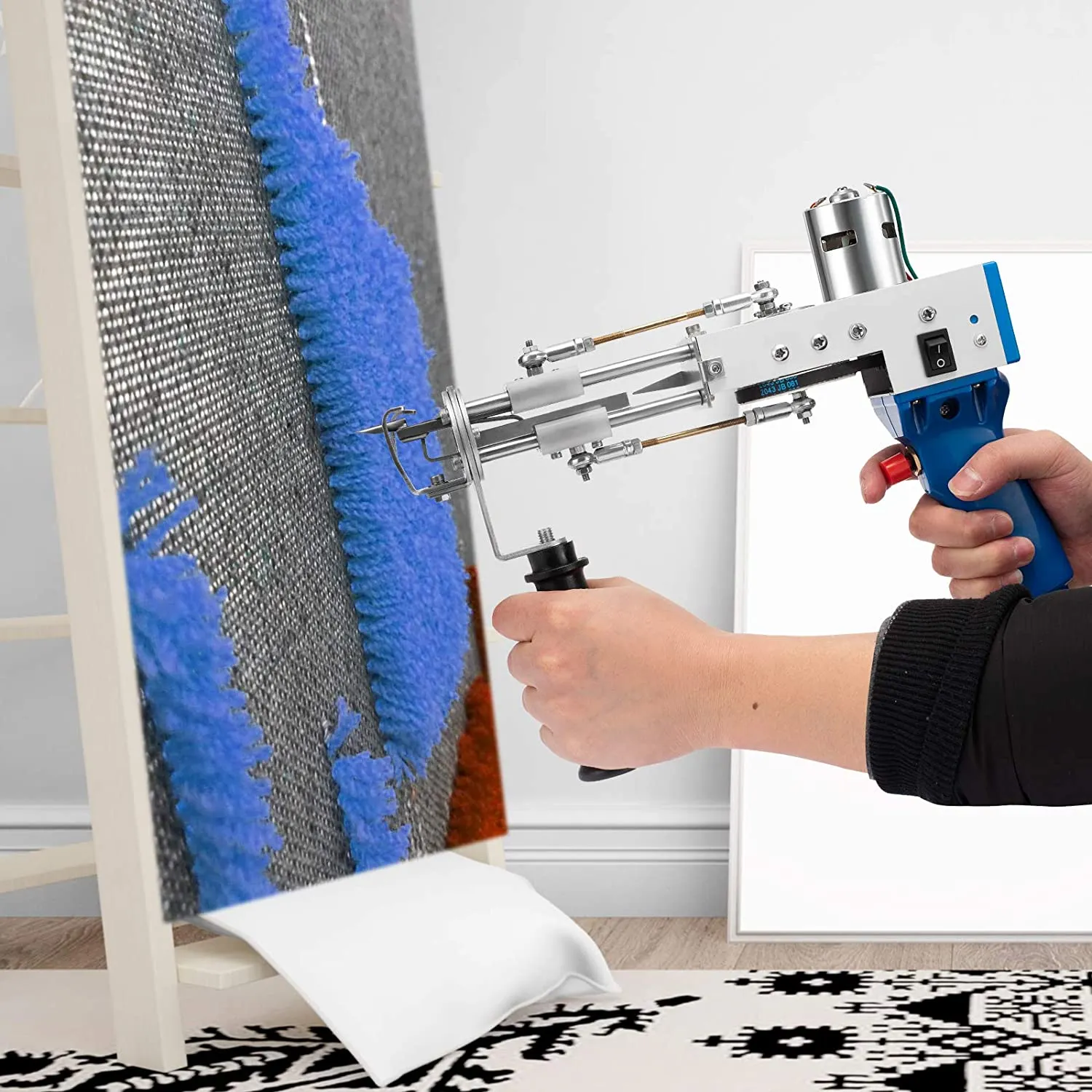 Electric Carpet Tufting Gun Carpet Weaving Flocking Машины Куча